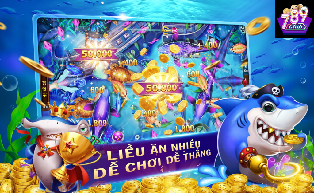 Đồ Họa Tuyệt Đẹp Tại Bắn Cá 789club